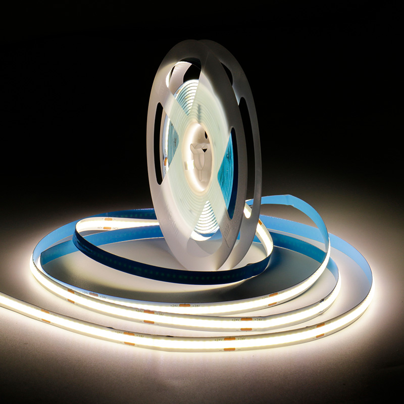 8mm Fita LED 12V Melhor Fita LED COB Fita LED Flexível Cortável para Iluminação Sob o Armário