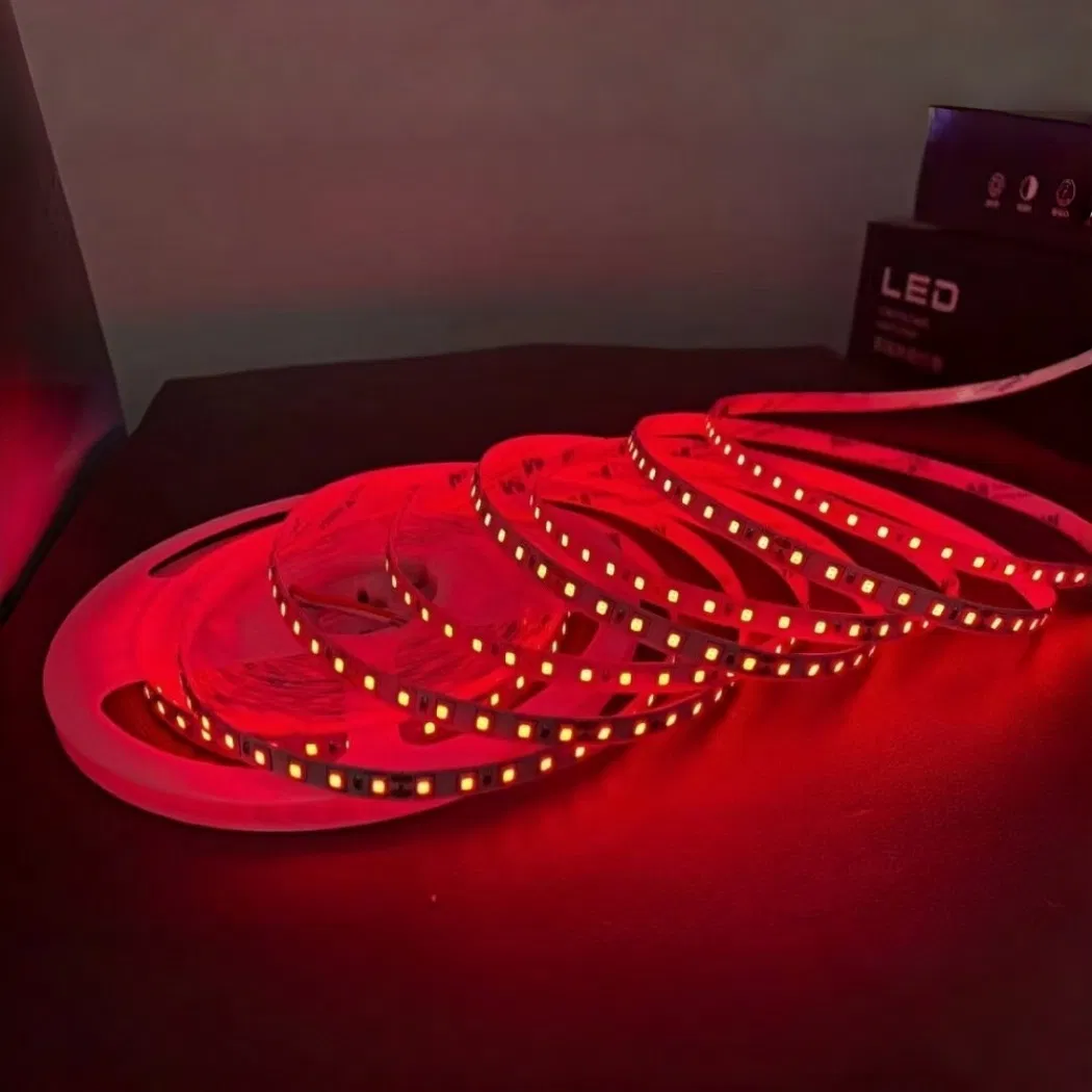 Fita LED Mágica RGB 12V Decorativa Interna 5050-60d em Rolos 5m/10m à Prova d'Água com Efeitos de Cor Dinâmicos IP20