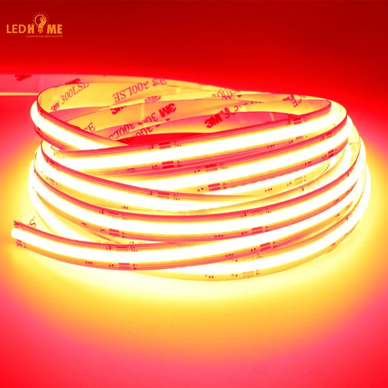2021 Preço Baixo Quente 24V 280 Fita LED RGB COB para Perfil de Alumínio