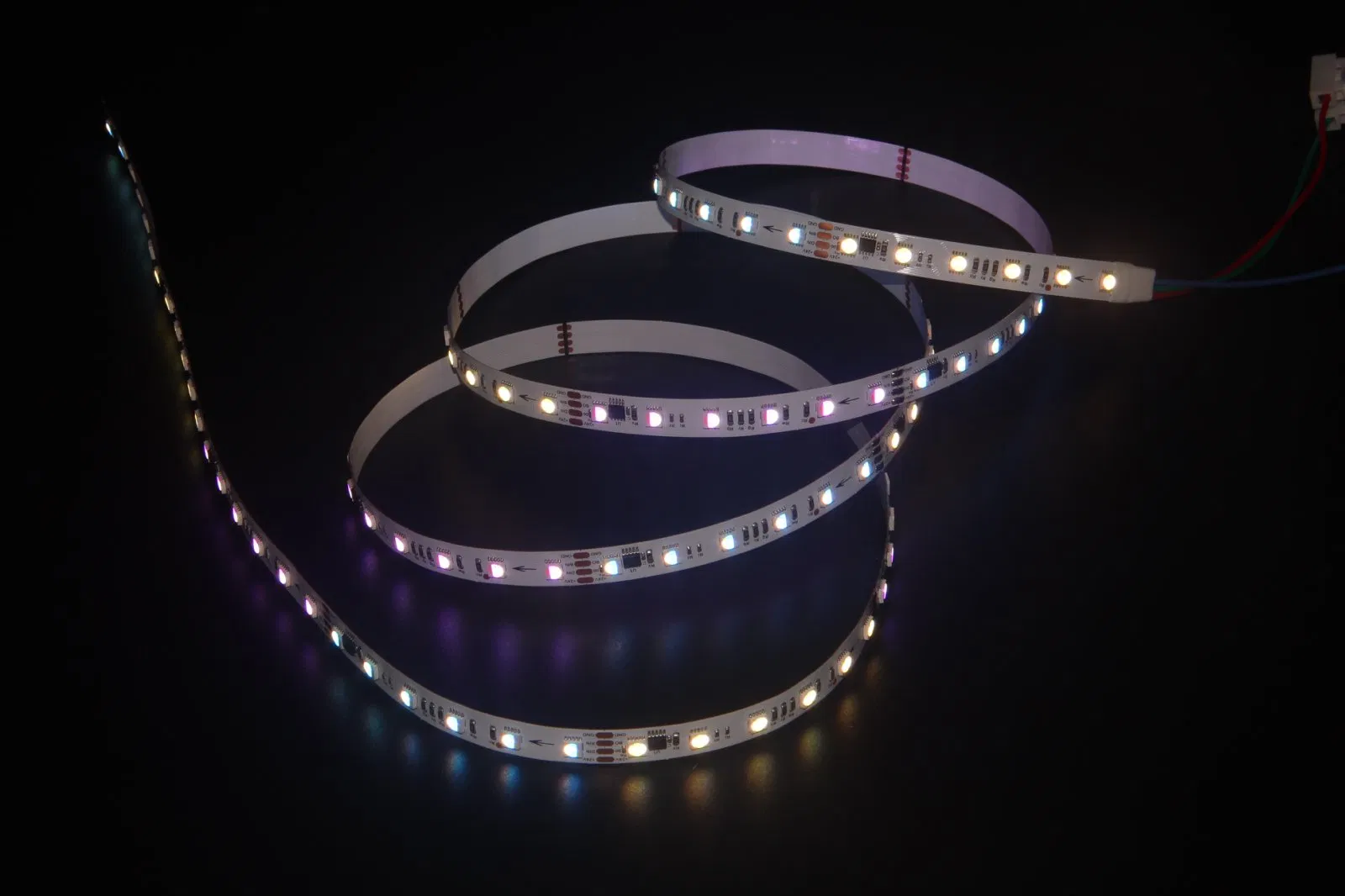 Ws2814 Fita LED RGBW Digital Spi - 60 LEDs/M - 24V - Endereçável Individualmente