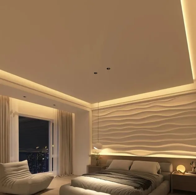 Fita LED COB de Alto Lúmen 5W com Forte Adesivo na Parte de Trás