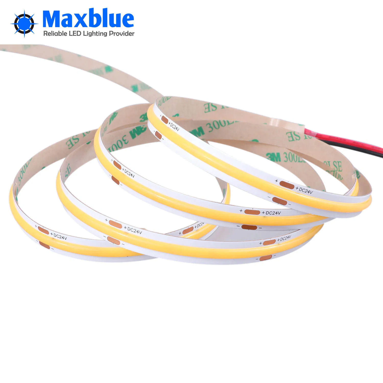 Ra90+ Faixa de Luz Linear LED Flexível Chip em Placa COB