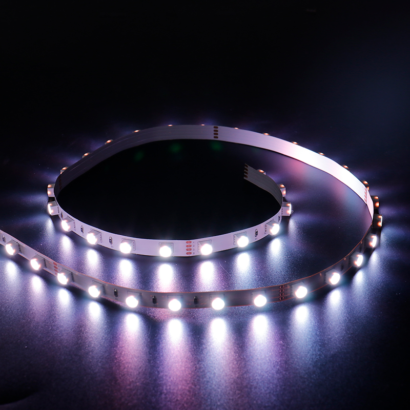 Fita de Luz LED RGB com Pixel Endereçável Programável Inteligente Ws2811 48LEDs 24V para Luz de Fundo de TV RGB