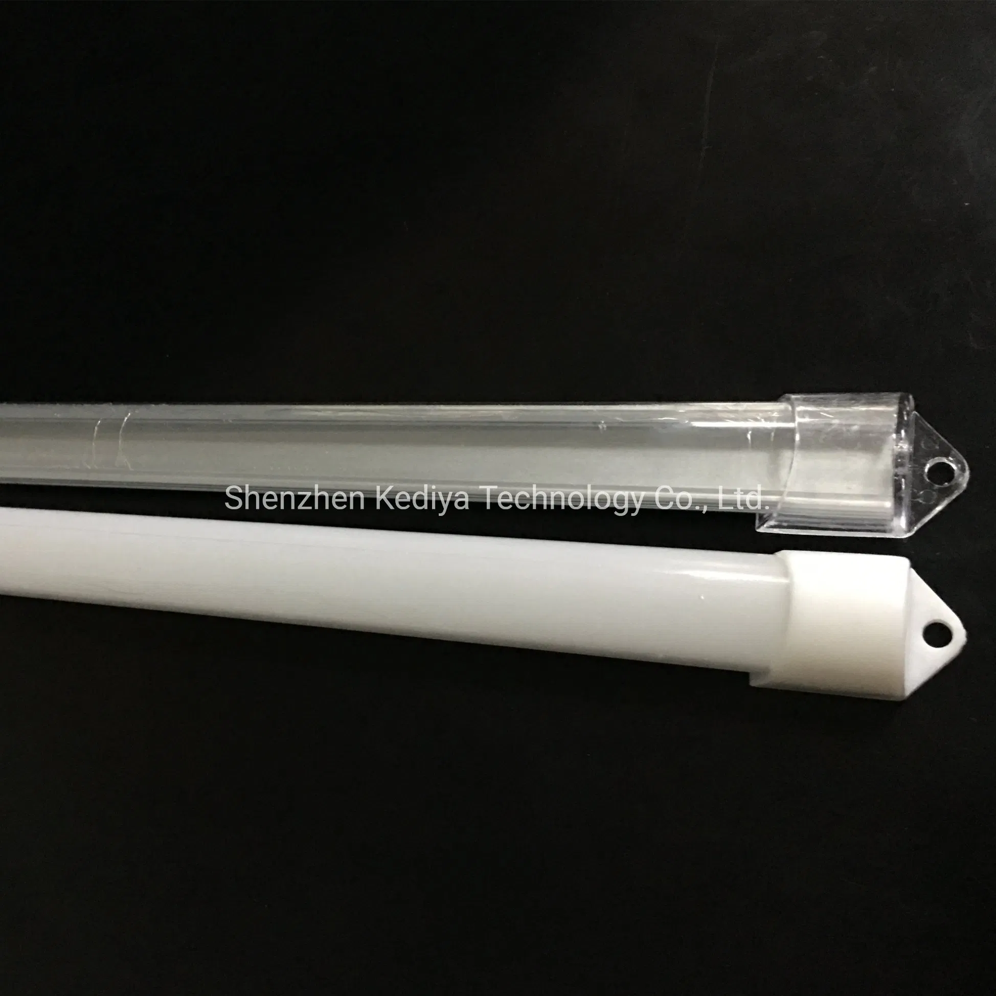 Fita de Luz LED de Alta Qualidade 8mm PCB 5m à Prova d'Água Branca 12V 24V Fita de Luz LED COB Flexível para Exterior em Perfil de Alumínio