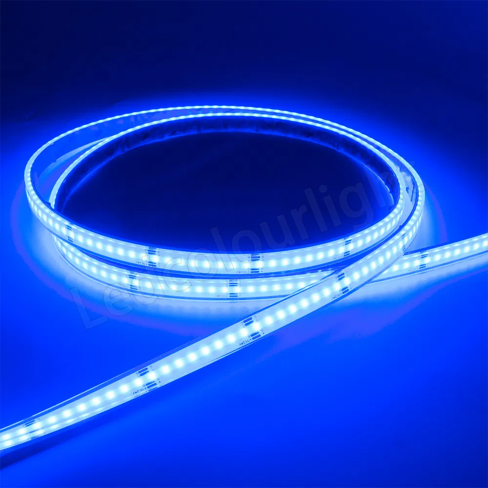 810 Fitas de LED RGB COB flexíveis de alta densidade cortáveis para iluminação de boate