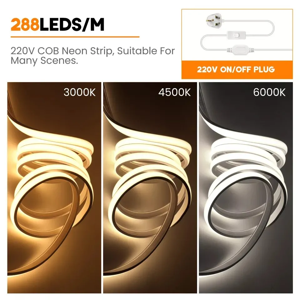Fita de LED COB Detalhe 1