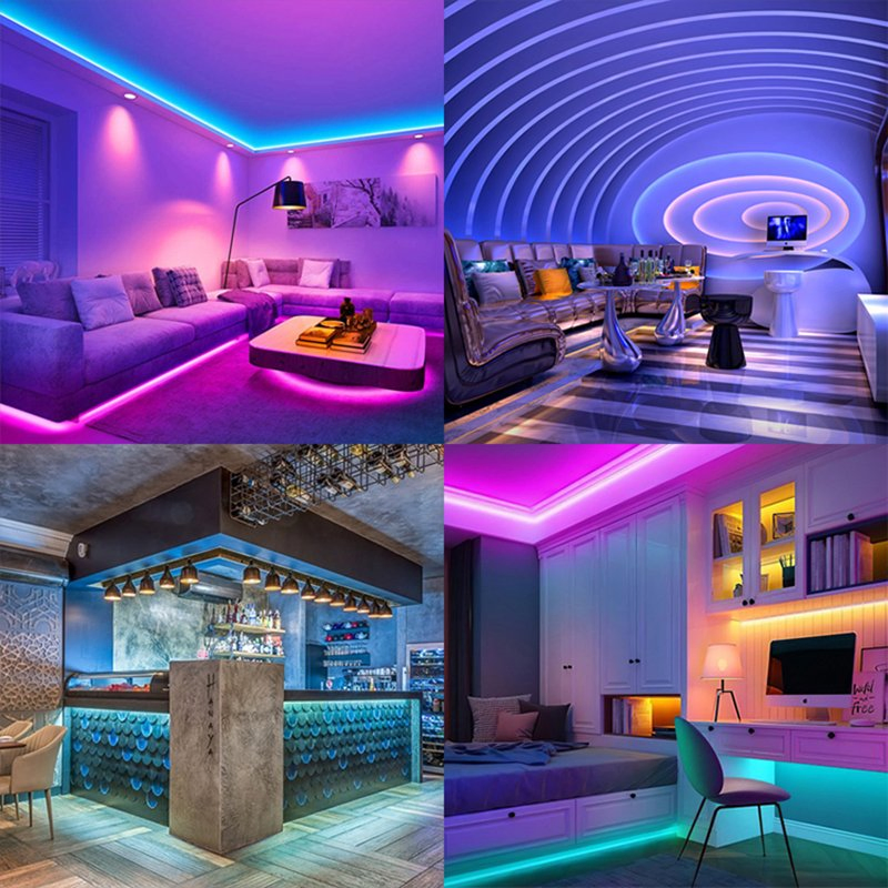 Sonho Comercial Totalmente Colorido RGBW DC12V 24V Mágico Digital Sem Ponto de Luz RGB IC Macio 768/M 756/M Inteligente Endereçável RGB COB Fitas LED