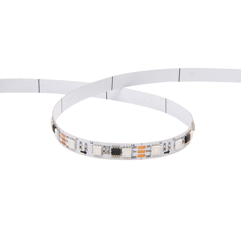 Ws2811 Endereçável 5050 60LED Fita LED RGB Mágica