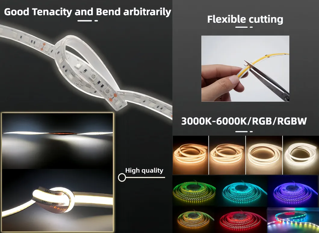 Atacado à Fábrica à Prova d'Água 2835LED 8MM 10MM12V 24V Ra80 Ra90 SMD2835 120LED Luz de Fundo para TV Luz de Cozinha sob o Armário Fita LED Flexível Fita LED