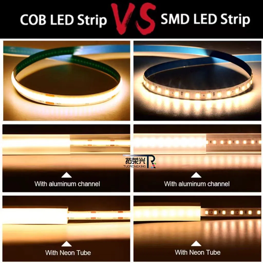 Fita de LED COB Luminescência