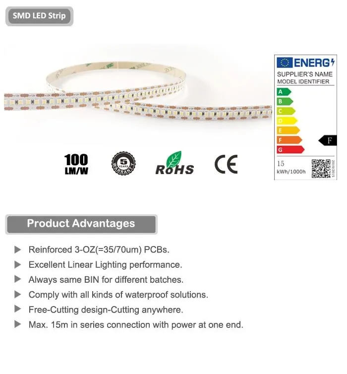 Fita LED Flexível de Alta Densidade