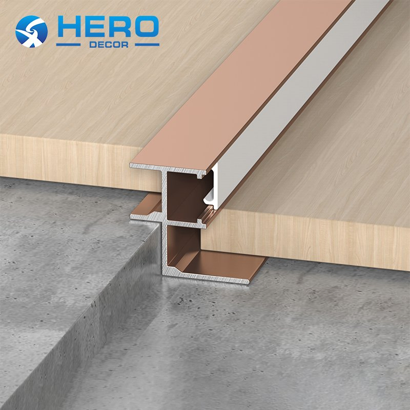Perfil de Painel de Parede em Alumínio LED Materiais de Construção Forma de Canto Interno de Metal Herói Fita