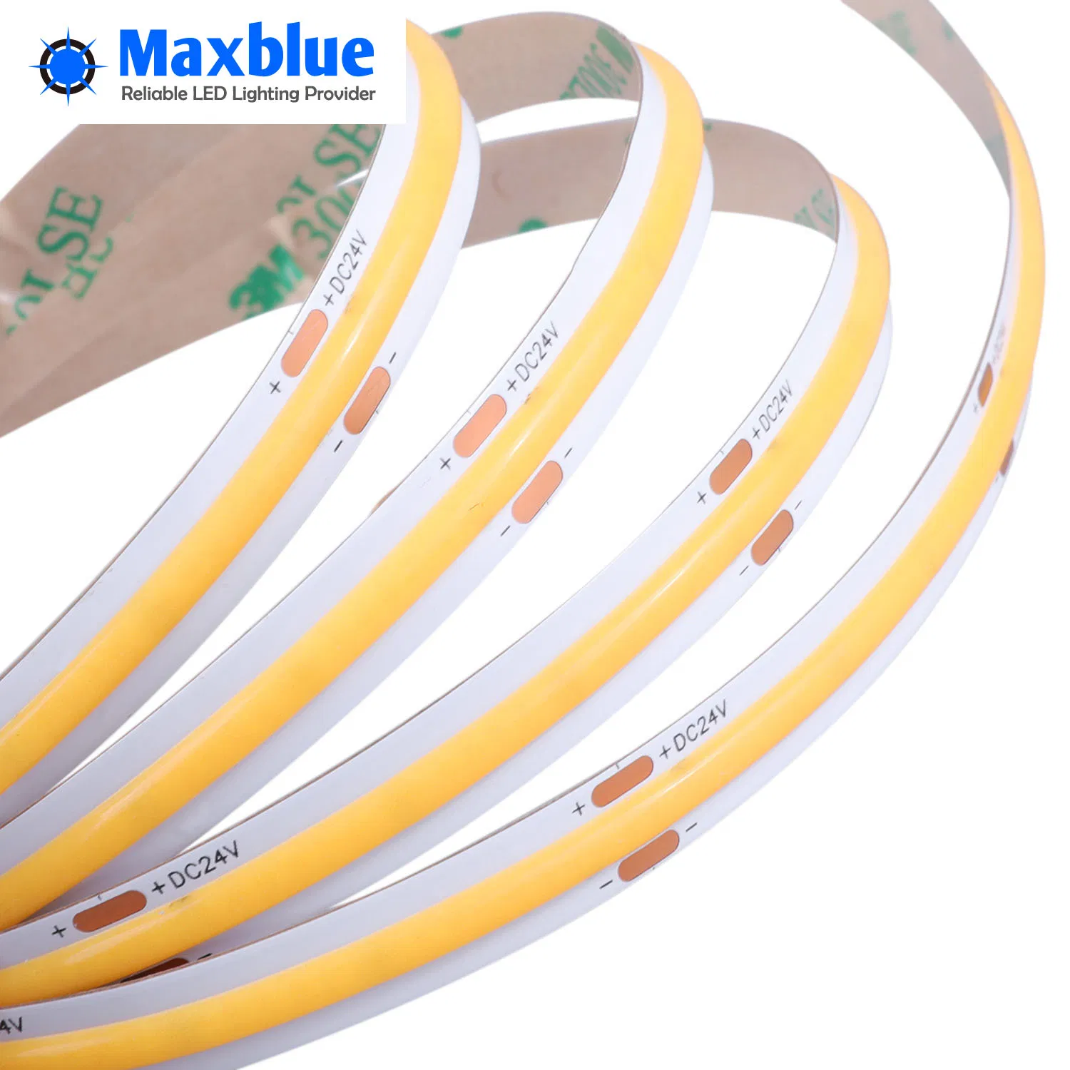 Ra90+ Faixa de Luz Linear LED Flexível Chip em Placa COB