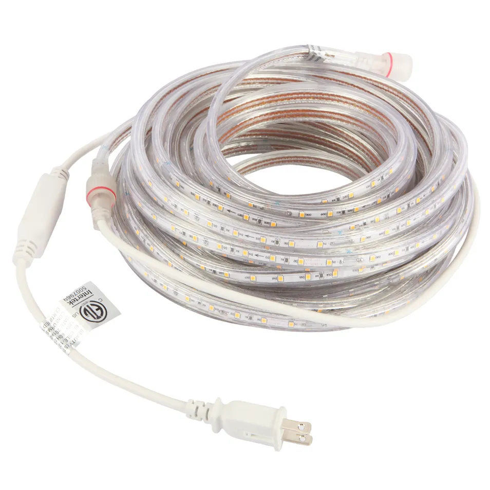 Iluminação de Túnel Flexível à Prova d'Água IP67 Fita de LED SMD de Alta Voltagem 220V/110V
