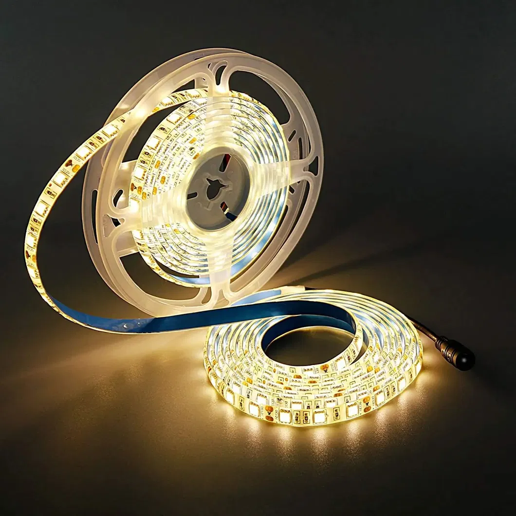 SMD2835 Fita de LED de Alta Brilho DC12V 24V 3000K CRI90 Fita de LED para Iluminação Comercial