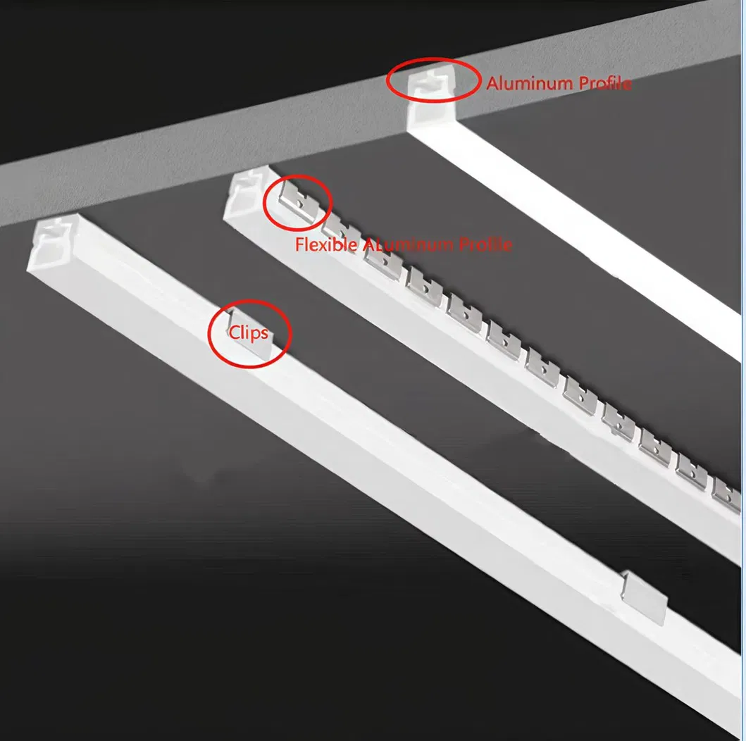 Iluminação Neon Flex de Grau Comercial 1220 Cortável IP67 Design de Arquitetura 24V