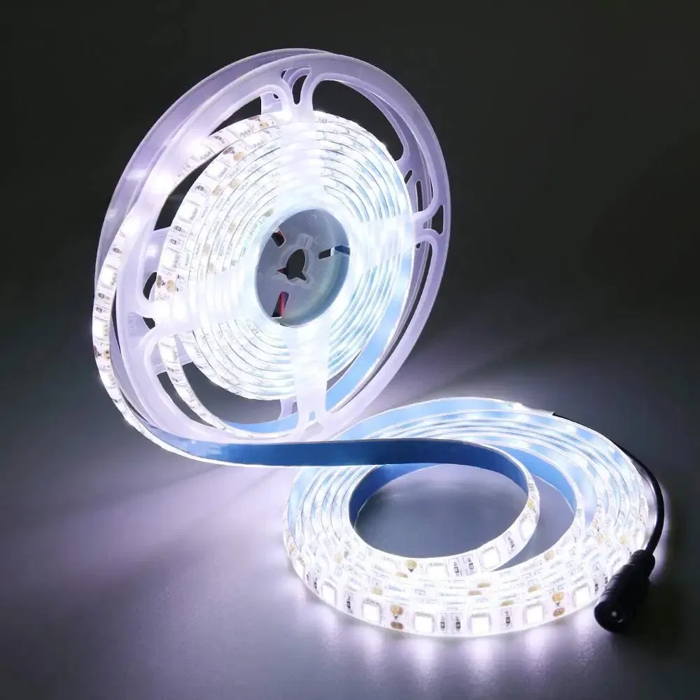 SMD2835 Fita de LED de Alta Brilho DC12V 24V 3000K CRI90 Fita de LED para Iluminação Comercial