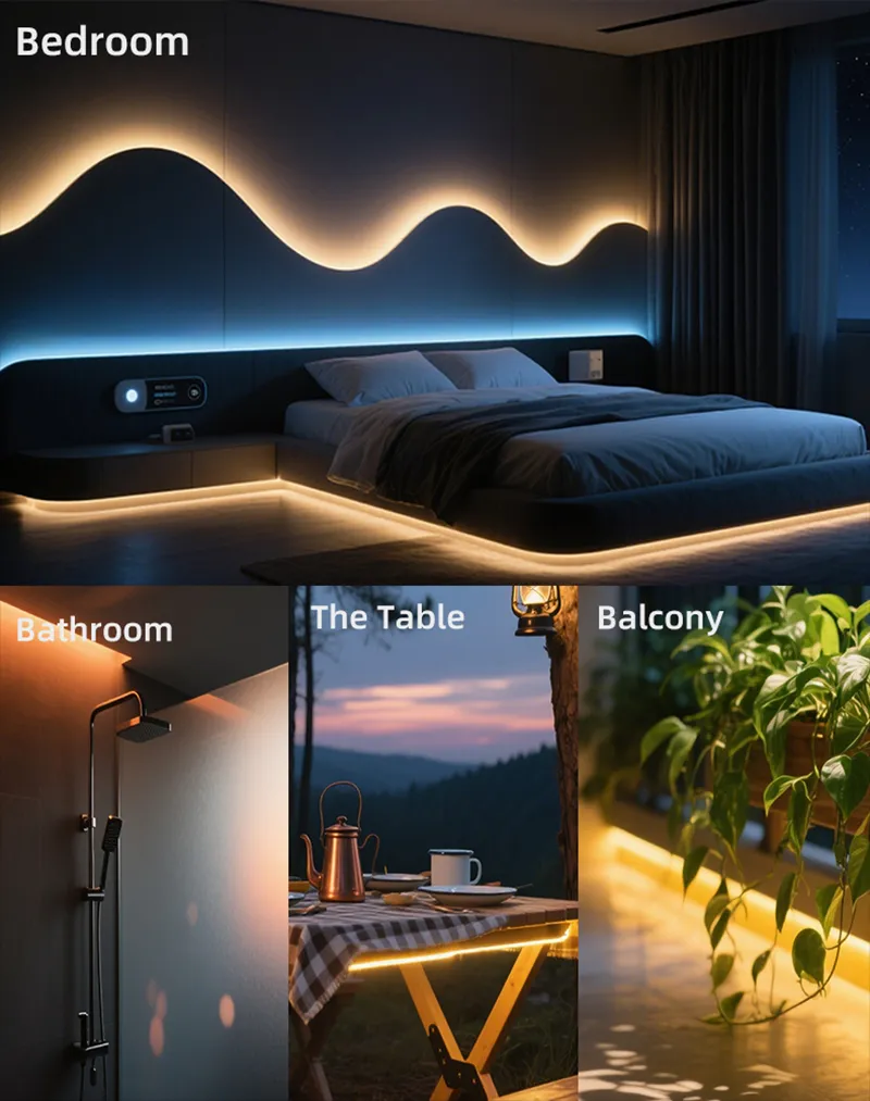 Fita de Luz LED Flexível RGBW