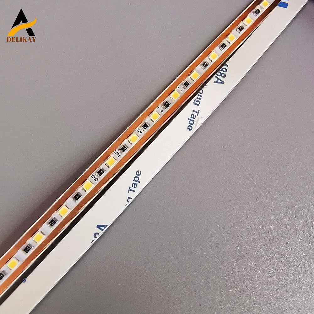 Iluminação Difusa de Perfis de Alumínio com Luz Linear Ajustável de Temperatura de Cor para Montagem Sob o Armário por Atacado