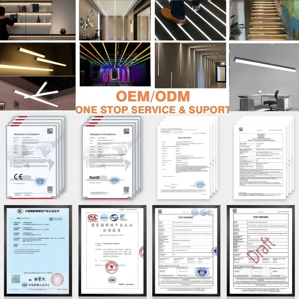 Perfil de Alumínio para Luz de Armário com LED de Montagem Superficial, Fino, para Iluminação de Cozinha e Guarda-Roupa