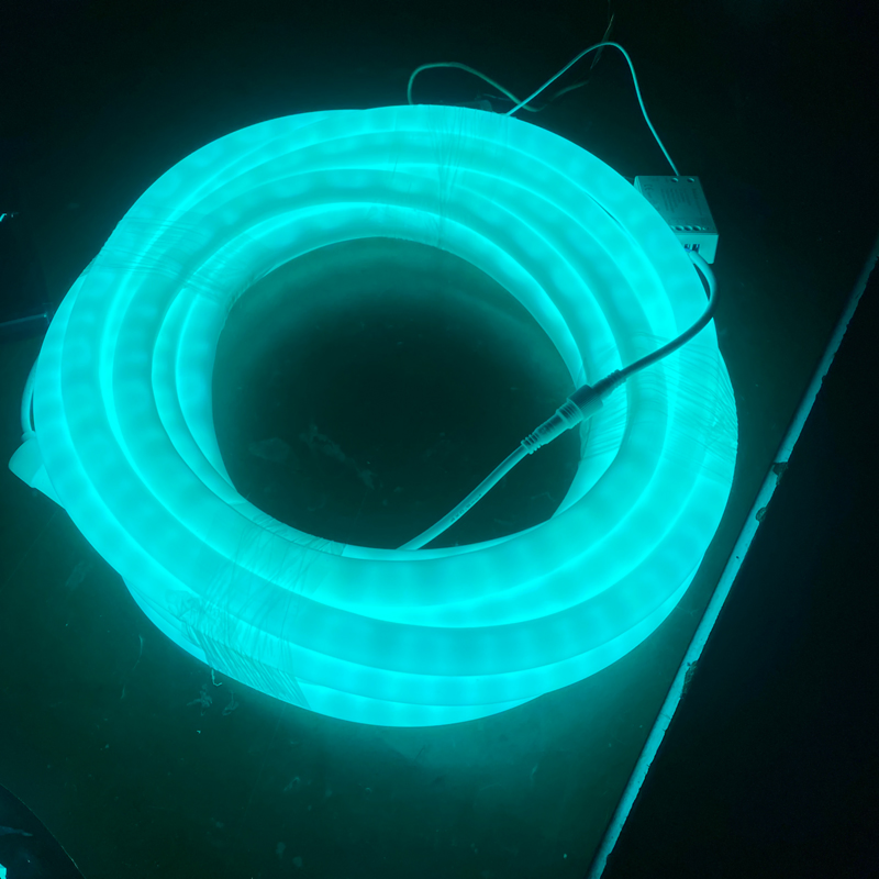 360 Tubo de Silicone para Fita LED Flexível 360&ordm; Fita Neon LED Decorativa Redonda