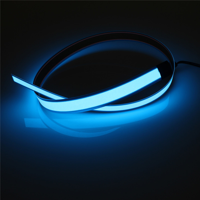 Fita de Luz Fria Decorativa Não Agressiva EL 1 Metros de Comprimento 3V Conjunto de Driver Fita de Luz LED