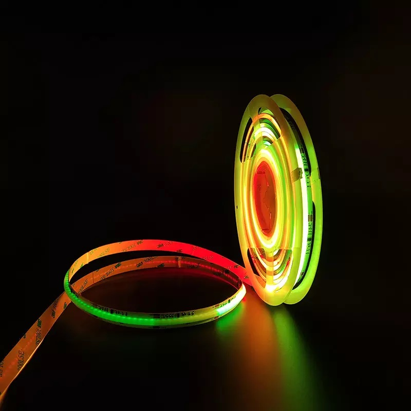 Fita de LED COB com Cor dos Sonhos Spi Endereçável de Alta Densidade Flexível