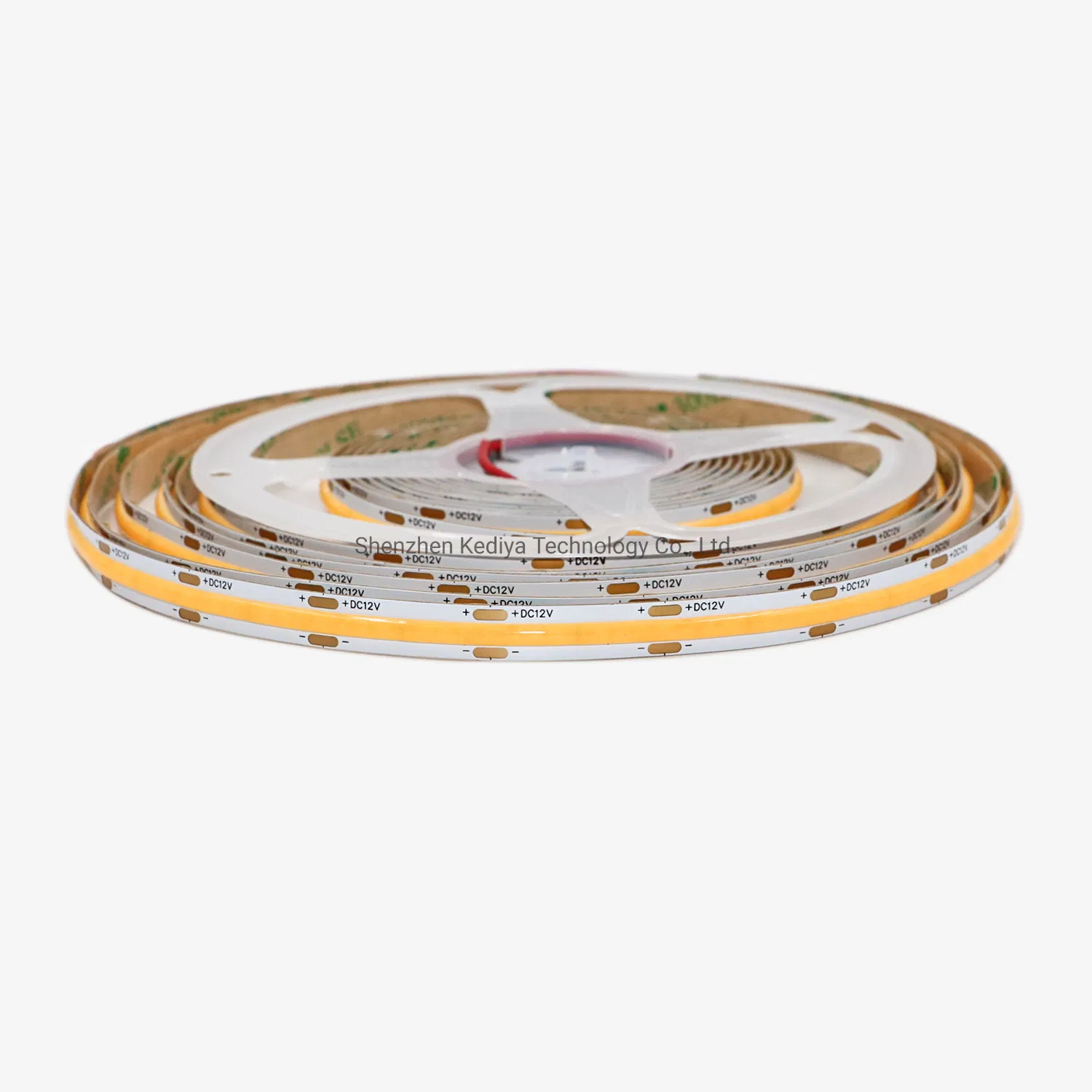 Fabricante de Fitas LED em Shenzhen Preço de Fábrica de Alta Qualidade 24V Fitas LED Ra90 320LEDs Fita LED COB Luzes de Rede RGB Fita LED COB Luz COB Fita LED COB
