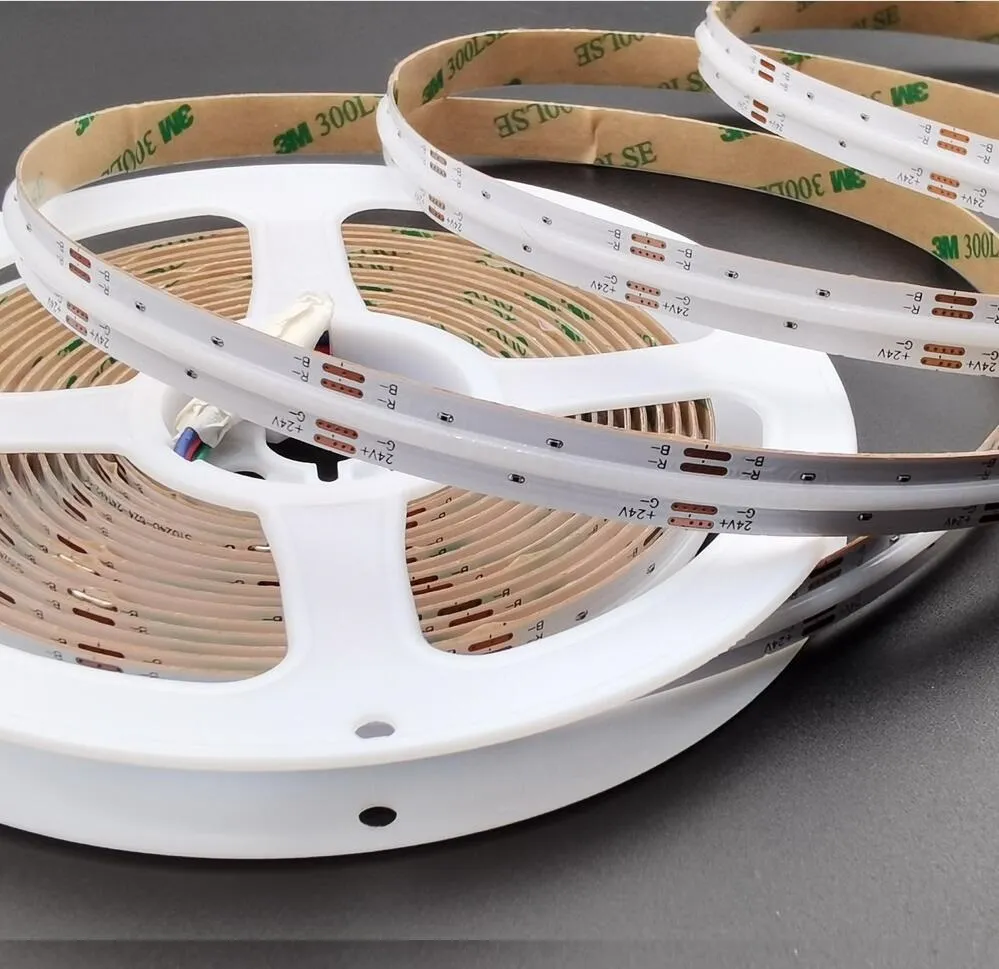 AC220V AC110V Iluminação Flexível COB Sem Pontos IP65 Luzes de Cordão Externas LED Strip