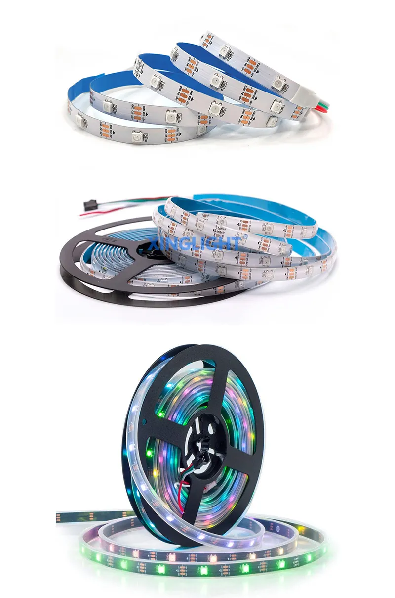 Ws2812b Fita de Luz LED Detalhes