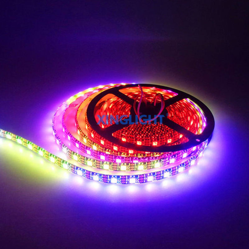 Ws2812b Fita de Luz LED 96LEDs/M IP65 Fabricante com IC embutido 5050 Publicidade Decorativa