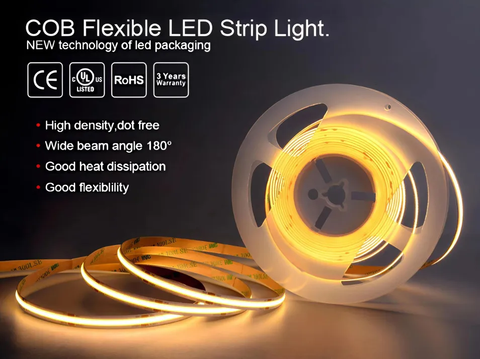 Fita LED RGB Super Brilhante com Controlador USB e CCT Ajustável