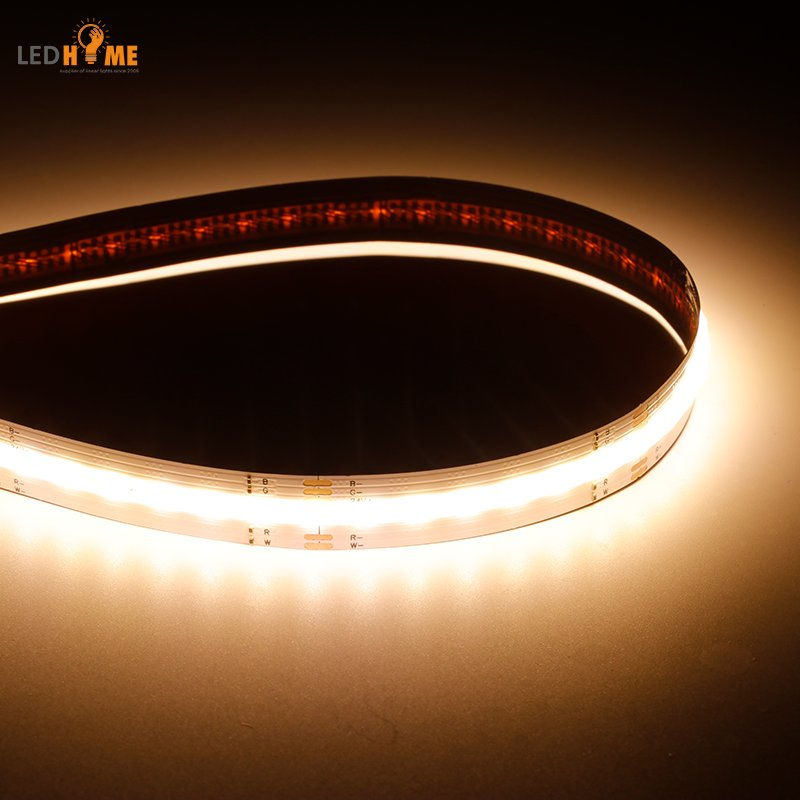 2021 Venda Quente Preço Baixo 24V 840 Fita COB RGB LED Flexível para Perfil de Alumínio