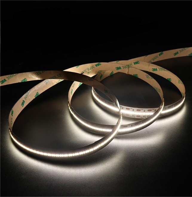 Fita de Iluminação LED Flexível Ultra Fina 3mm para Armários