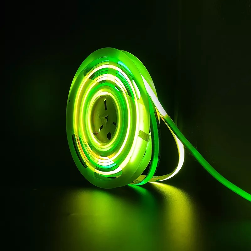 Fita de Luz LED COB Ultra Fina Personalizada Flexível Quente Branca Sem DOT 4mm Branca DC12V 24V À Prova D'Água IP65