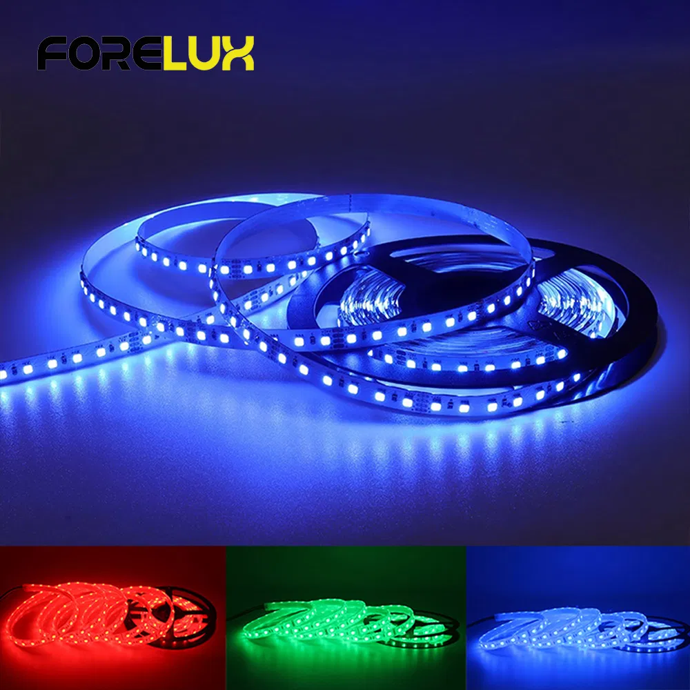 Fita de LED RGB 2835 120 LEDs/M - Vista do Produto 4