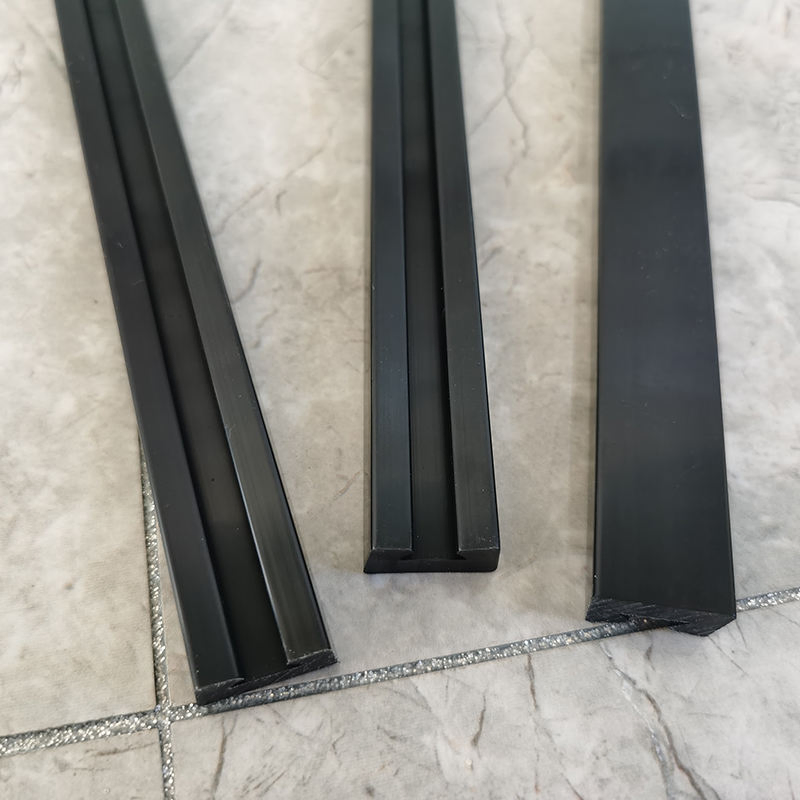 Fábrica de Fitas LED de Alumínio Preço Baixo Moldes UHMWPE Personalizados Perfis Extrudados Plástico de Alta Densidade Polietileno Fitas de Desgaste