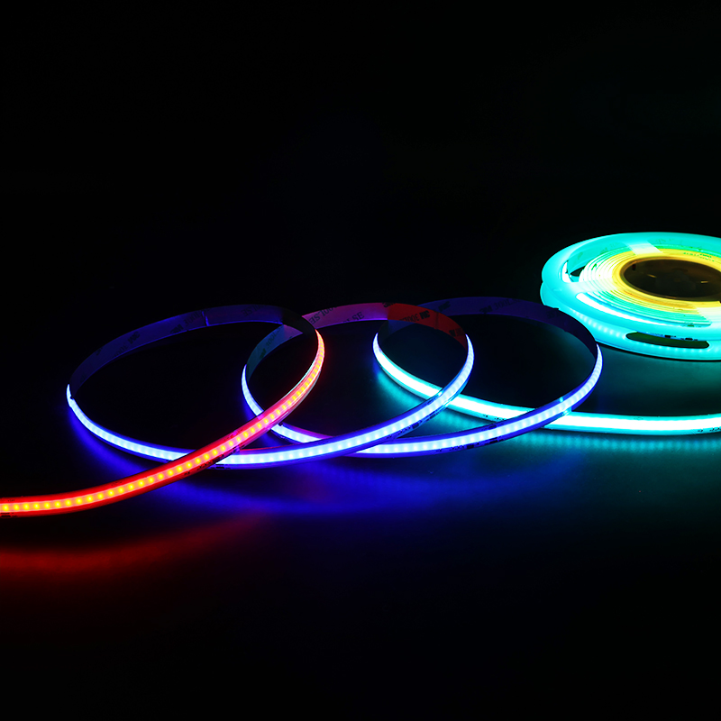 OEM ODM Fita LED COB Endereçável Full Dream Color 24V Controle de Pixel 720LEDs WS2811