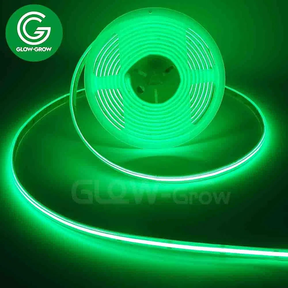 Fita de LED COB flexível vermelha à prova d'água de silicone IP67 para decoração comercial SMD2835