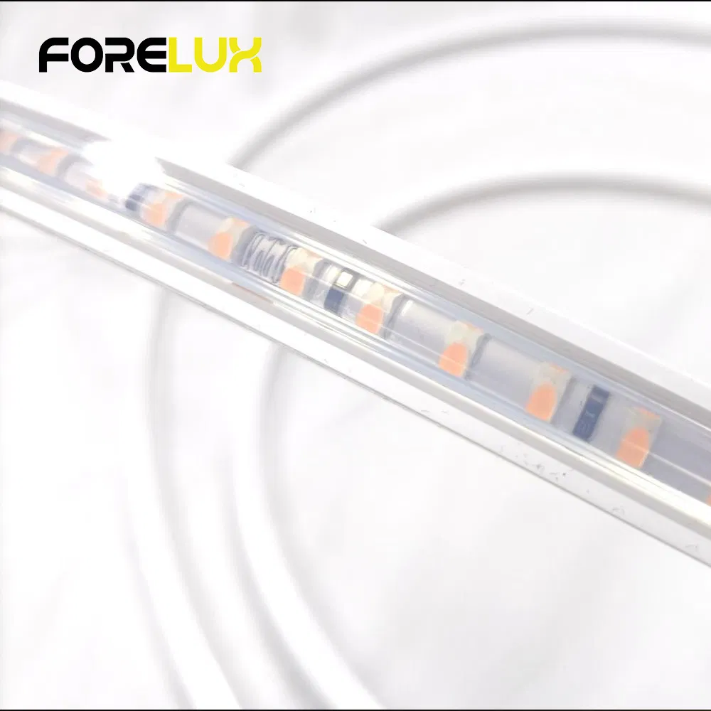 Iluminação Decorativa Arquitetônica com Fitas de Luz LED de Lavagem de Parede Quadradas Flexíveis de Baixa Tensão 24V IP67 1212