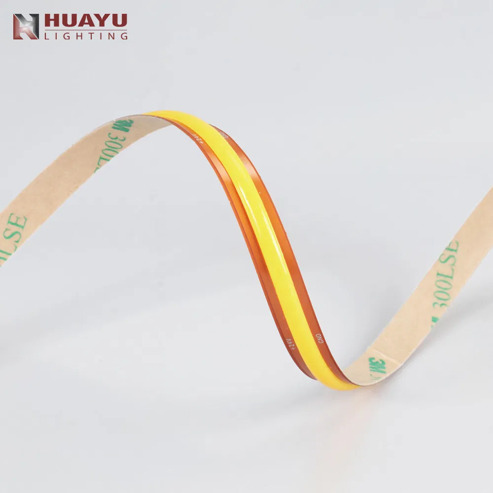 Fita de Luz COB de Alta Densidade Premium - 528 LEDs/M, 8mm Larga, 13W/M, Branco Ajustável 2700K-6500K, 12V Fita COB DC