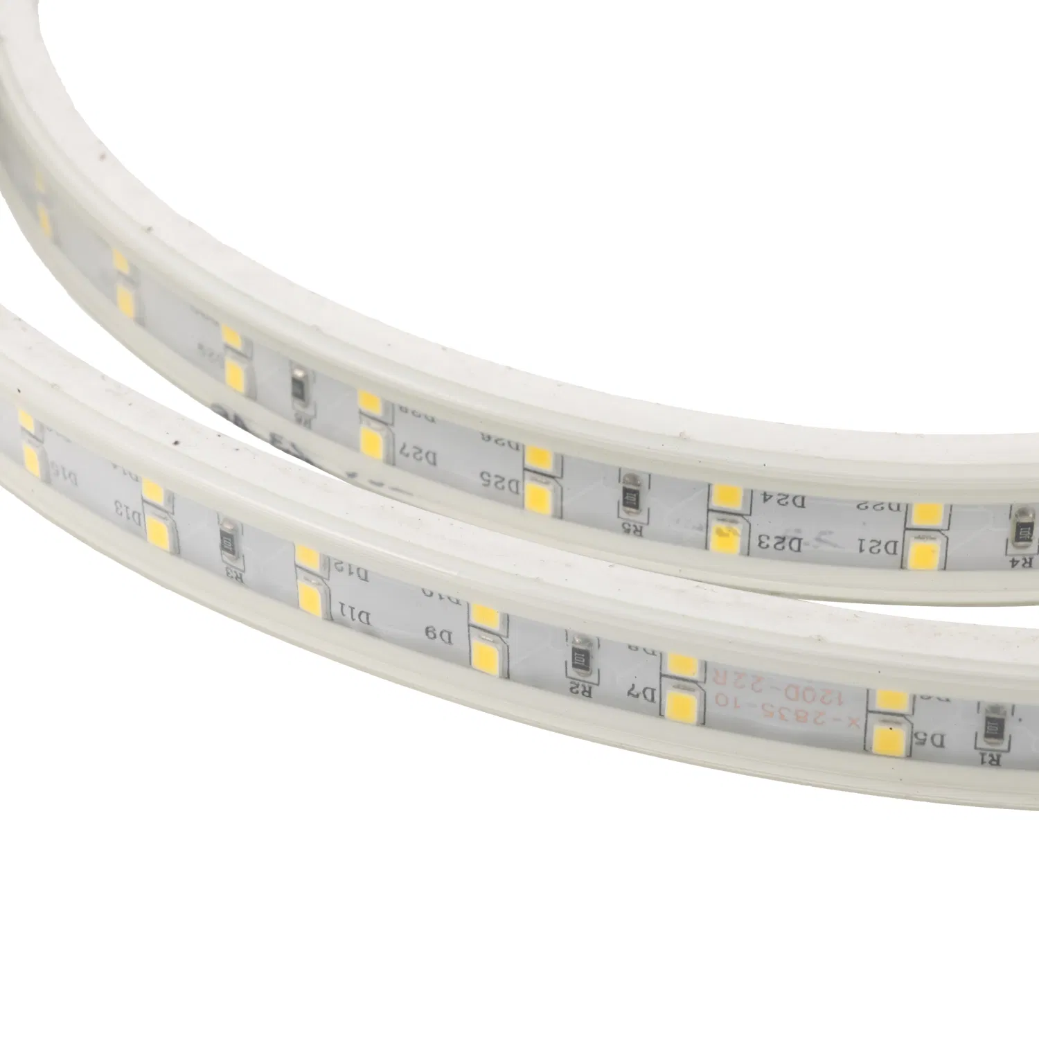 Fita de LED COB de alta tensão, à prova d'água, à prova de poeira e resistente a choques de grau industrial