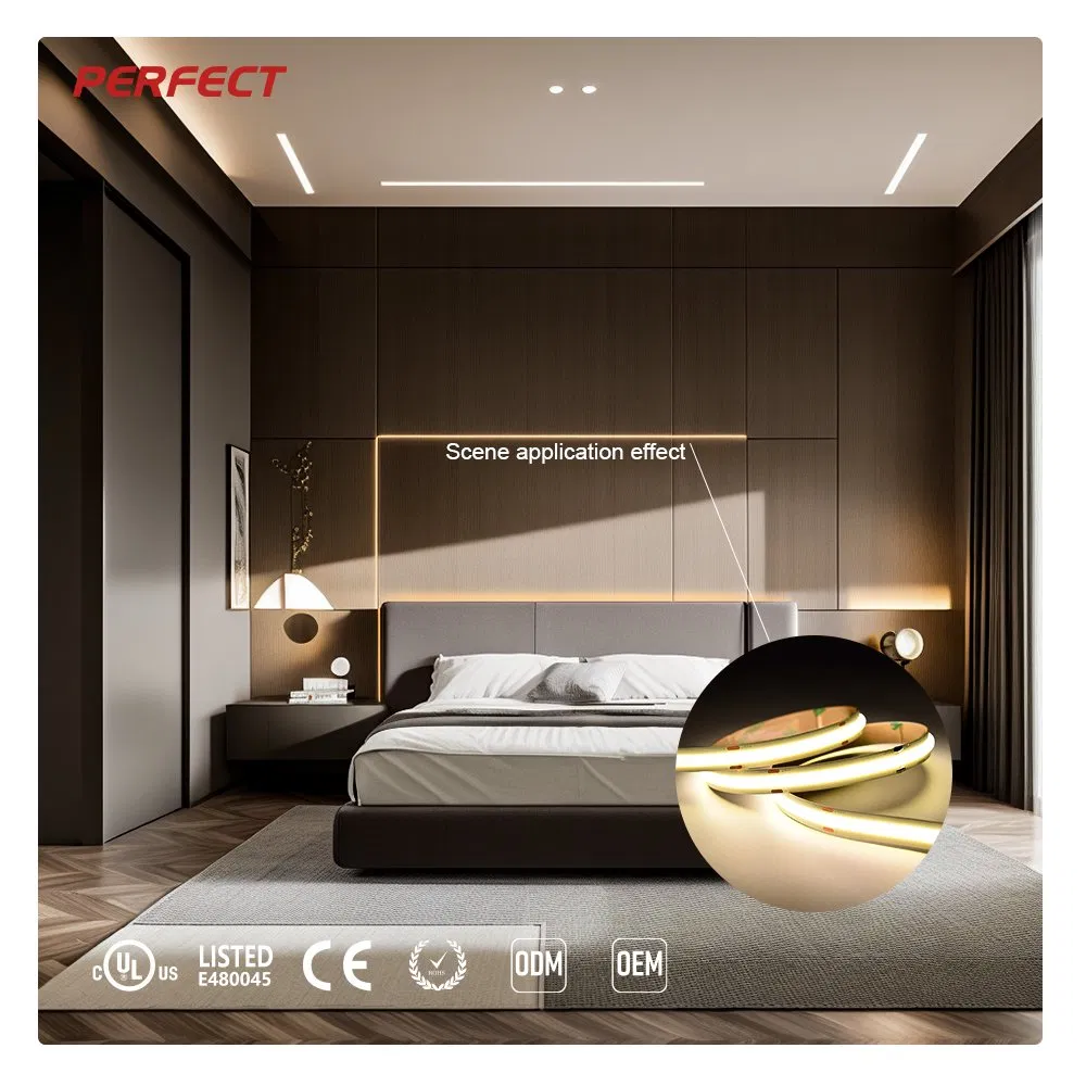 Fita LED COB de Cor Única de Alta Luminosidade 480LEDs/M para Decoração de Casa