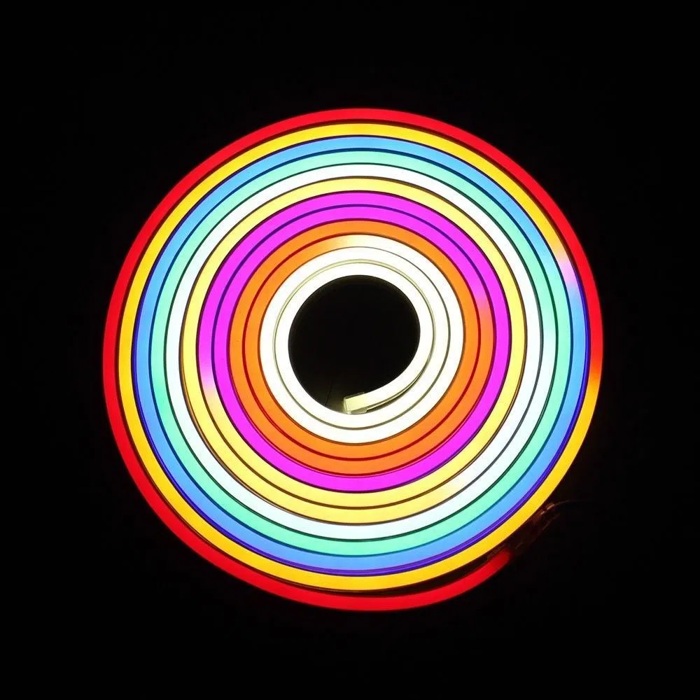 11-15W IP65 IP68 Ce 12V Luz de Neon Mini LED em Cores 120LEDs