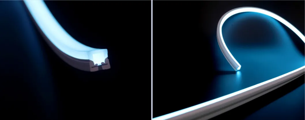 Luz de Emissão Três Lados IP67 Fita de LED Neon Flex
