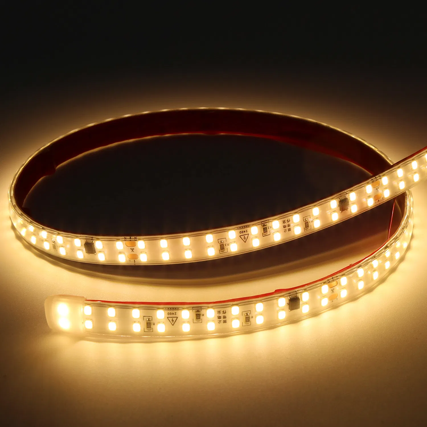 2835-240d-11mm Driver Grátis IP65 Fita de LED Flexível à Prova d'Água Economizadora de Energia Durável para Uso Industrial e Comercial Fita de LED RGB