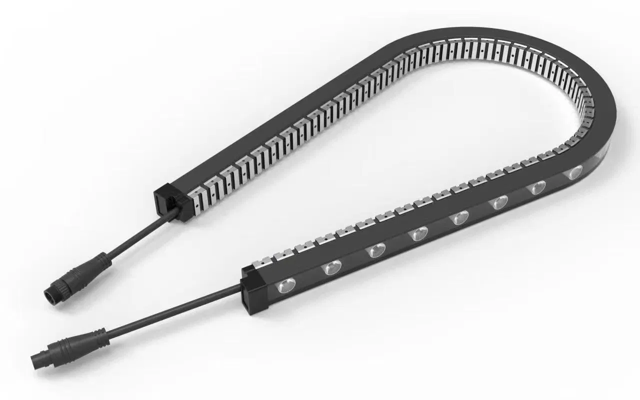 1m 5m 10m 24W 24V Fita de Luz LED Flexível para Lavagem de Parede Decoração Arquitetônica