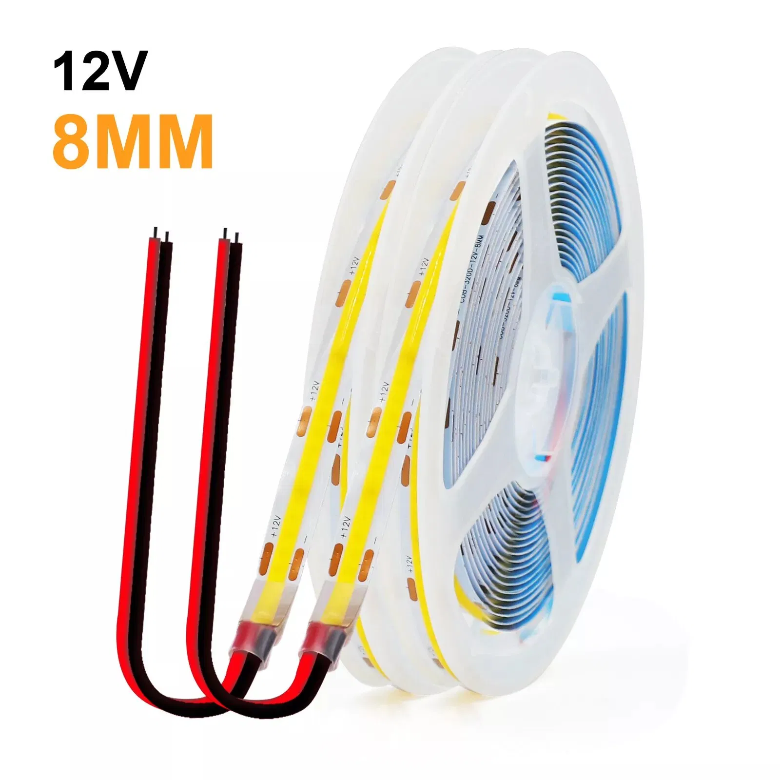Iluminação de Decoração Interior Personalizável à Prova d'Água IP68 Fita de LED COB