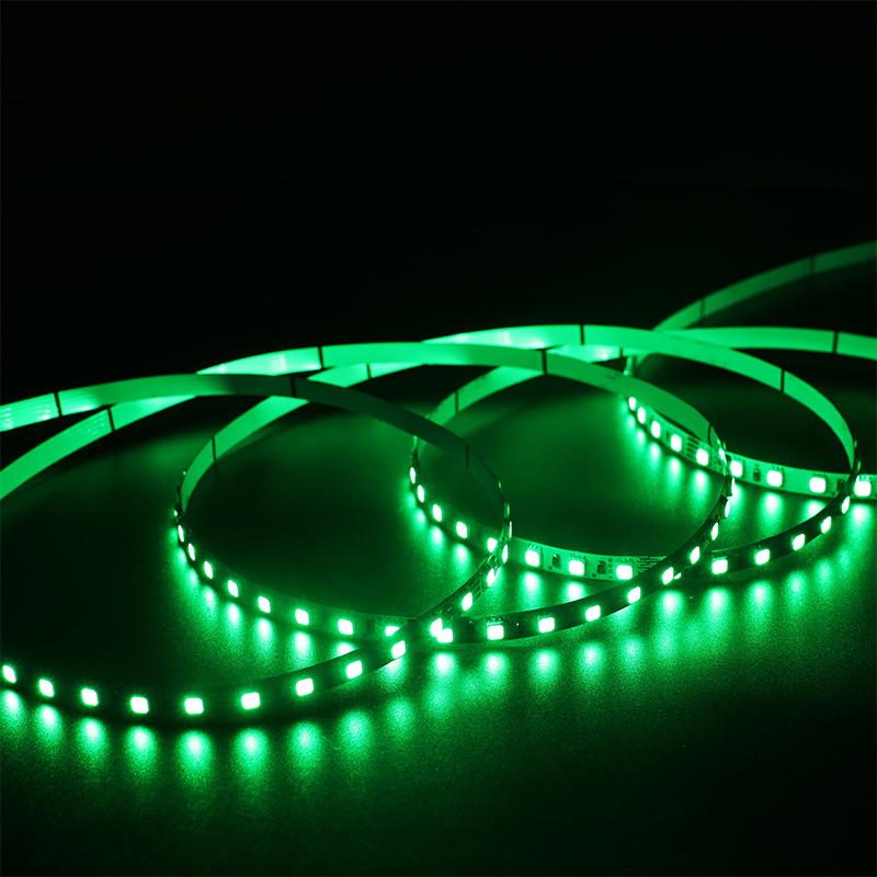 Fita LED RGB Dimmable OEM ODM com Controle Remoto 120LEDs 12W/M 3528
