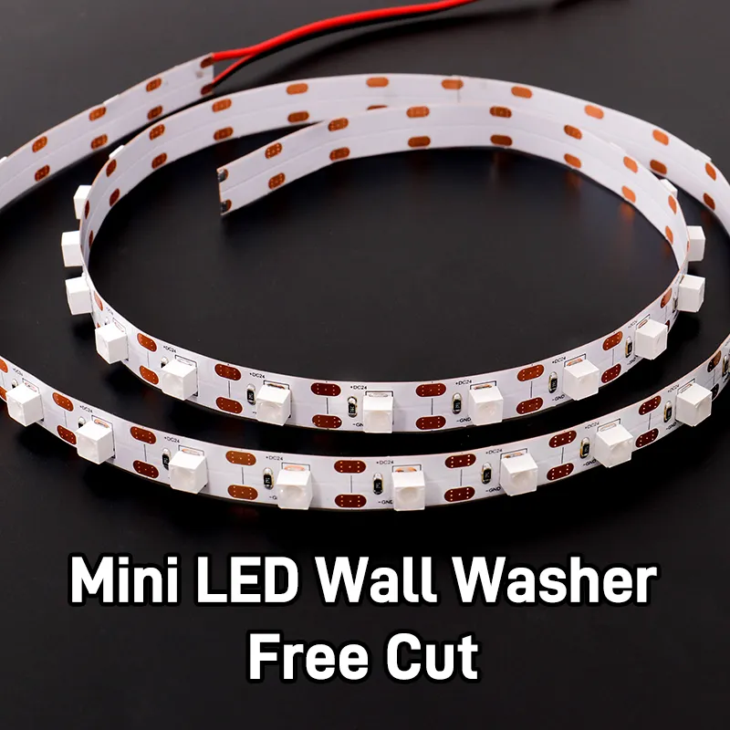 Venda Quente Corte Livre SMD6060 CRI90 12mm IP20 Fita de LED Decorativa Dimmable